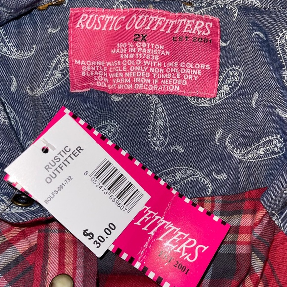 NWT Set of 3 flannel shirts - Picture 3 of 13